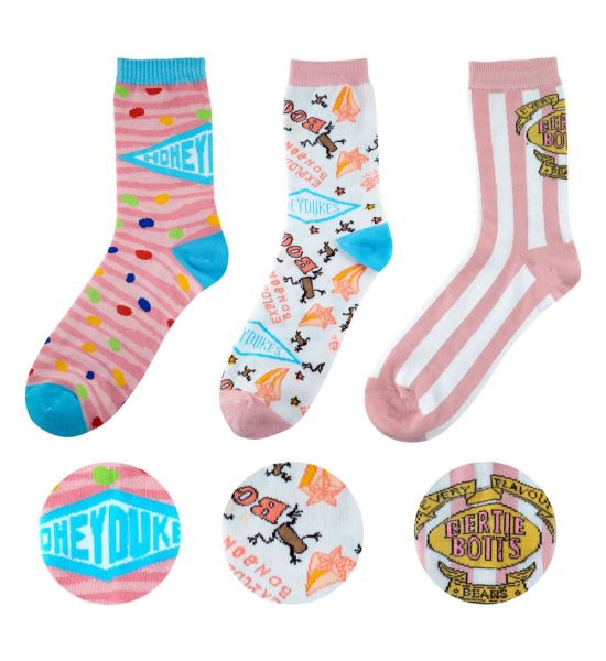 Harry Potter: Honey Dukes Socks 3-Pack Preorder