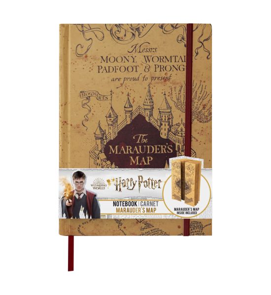 Harry Potter: Marauder's Map Notebook A5 Preorder