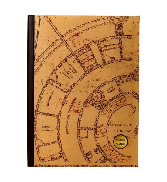 Harry Potter: Marauder's Map Notebook with Light Preorder