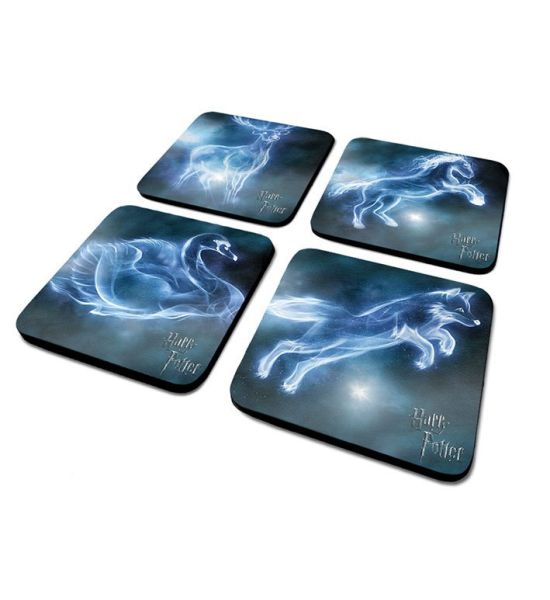 Harry Potter: Patronus Coaster 4-Pack Preorder