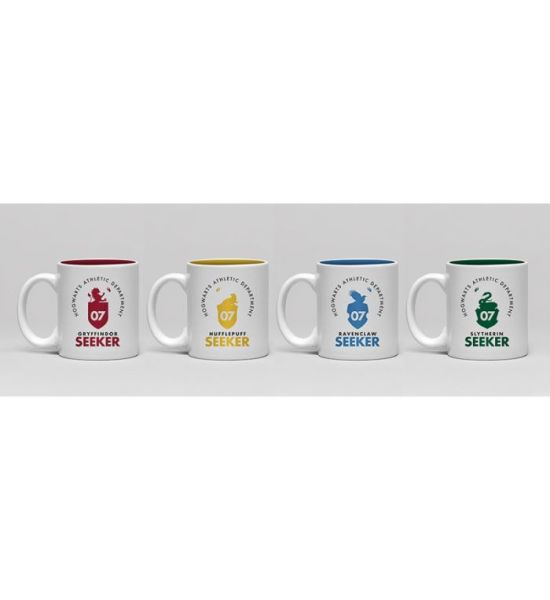 Harry Potter: Quidditch Set of 4 Espresso Mugs