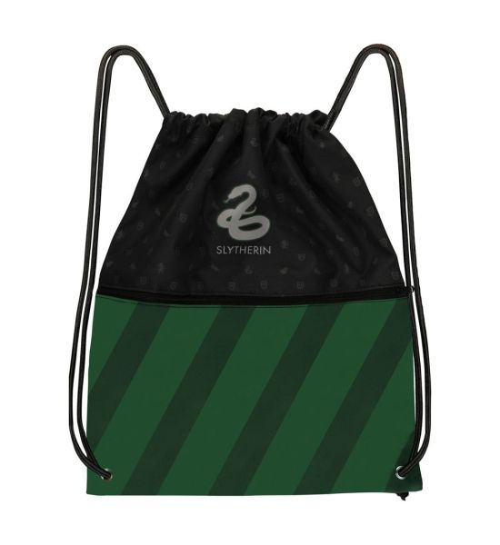 Harry Potter: Slytherin Drawstring Bag Preorder