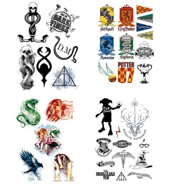 Harry Potter: Temporary Tattoos Set Preorder