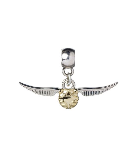 Harry Potter: The Golden Snitch Charm (silver plated)