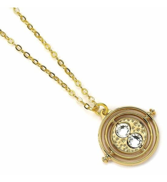 Harry Potter: Time Turner Pendant & Necklace (Gold Plated) Preorder