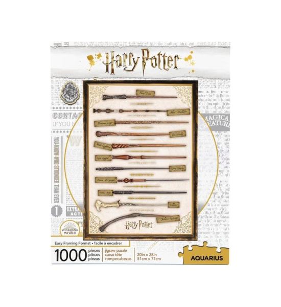 Harry Potter: Wands Jigsaw Puzzle (1000 pieces)