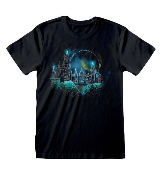 Harry Potter: Wireframe Hogwarts T-Shirt