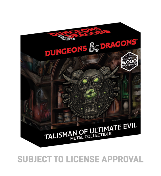 Dungeons & Dragons: Limited Edition Talisman Of Ultimate Evil and Art Card