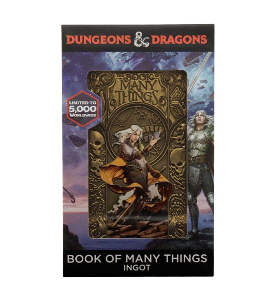 Dungeons & Dragons: Book of Many Things Limited Edition Ingot