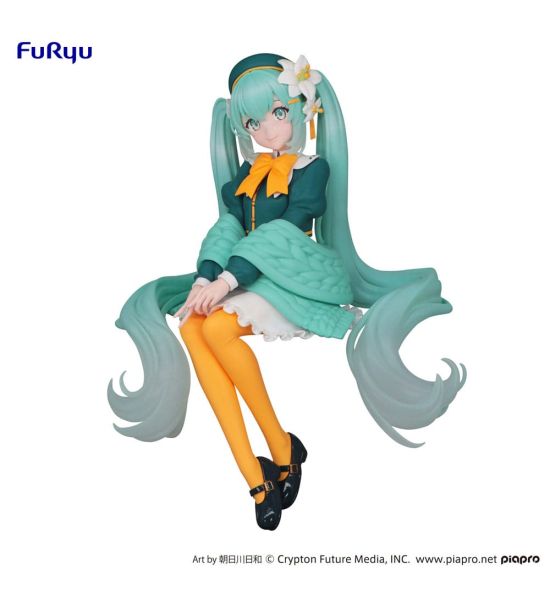 Hatsune Miku: Flower Fairy Lily Noodle Stopper PVC Statue (14cm)