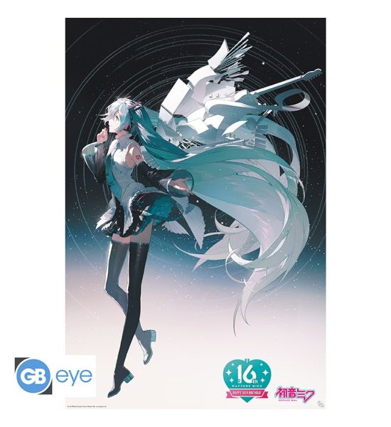 Hatsune Miku: Happy 16th Birthday Miku Poster (91.5x61cm)