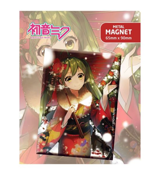 Hatsune Miku: Hatsune Miku At Winter Fridge Magnet Preorder