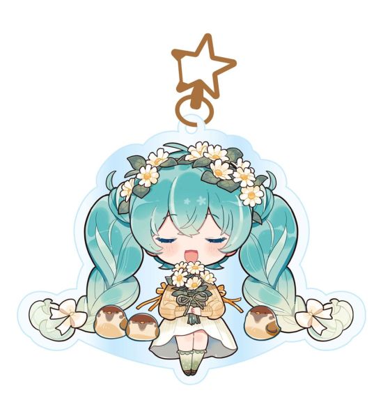 Hatsune Miku: Kawaii Autumn Time Acrylic Keychain Preorder