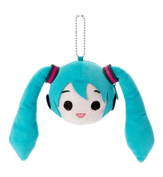 Hatsune Miku: Miku Face Plush Keychain (13cm)