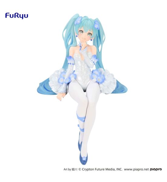 Hatsune Miku: Miku Flower Fairy Nemophila Noodle Stopper PVC Statue (15cm)