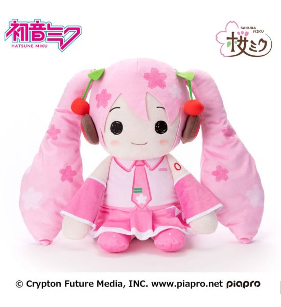 Hatsune Miku: Sakura Miku Pillowgurumi Plush Figure (44cm)