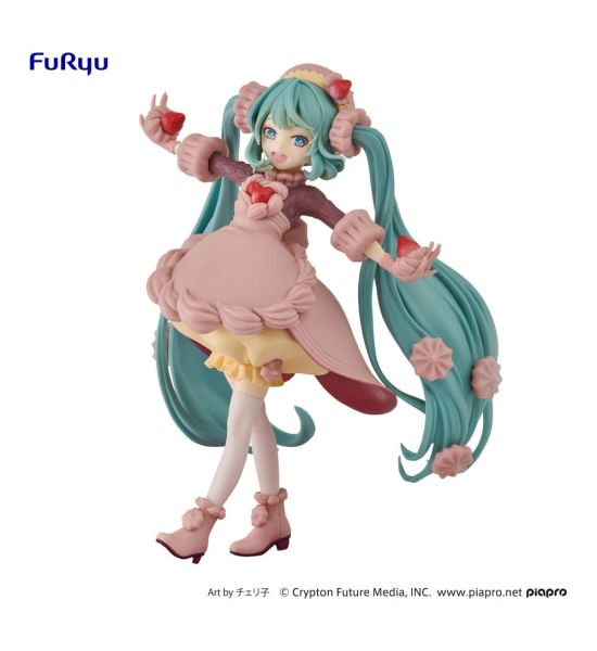 Hatsune Miku: Strawberry Chocolate Short SweetSweets Series PVC Statue (17cm)