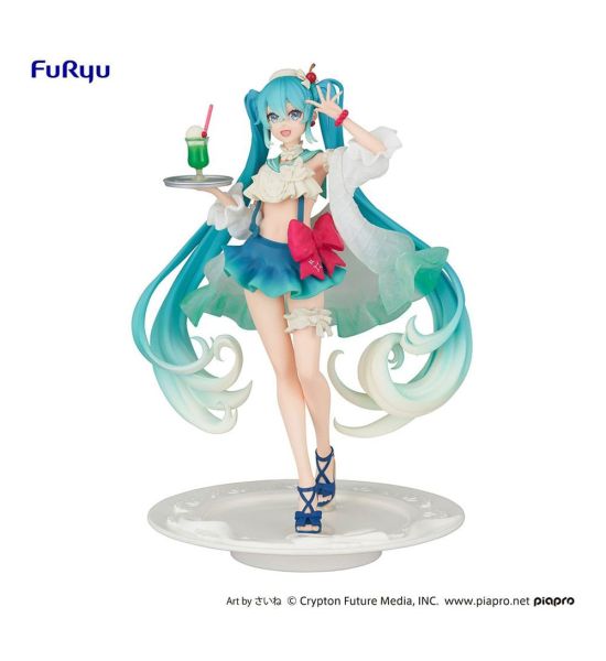 Hatsune Miku: SweetSweets Series Melon Soda Float PVC Statue (18cm)