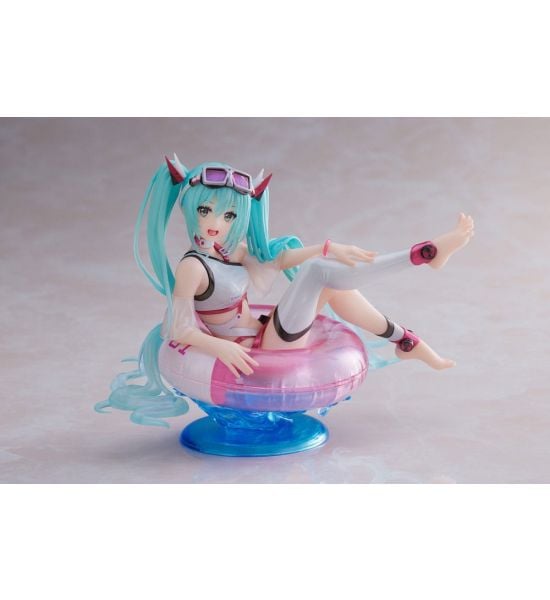 Hatsune Miku Wonderland: Aqua Float Girls PVC Statue Figure Reissue (18cm)