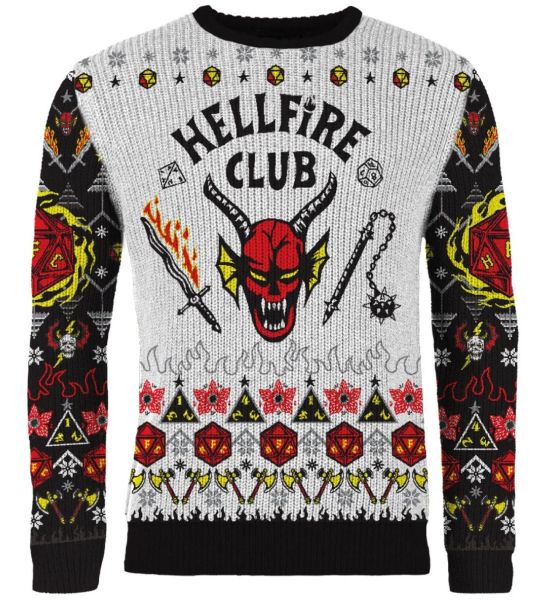 Stranger Things: Hellfire Club Ugly Christmas Sweater