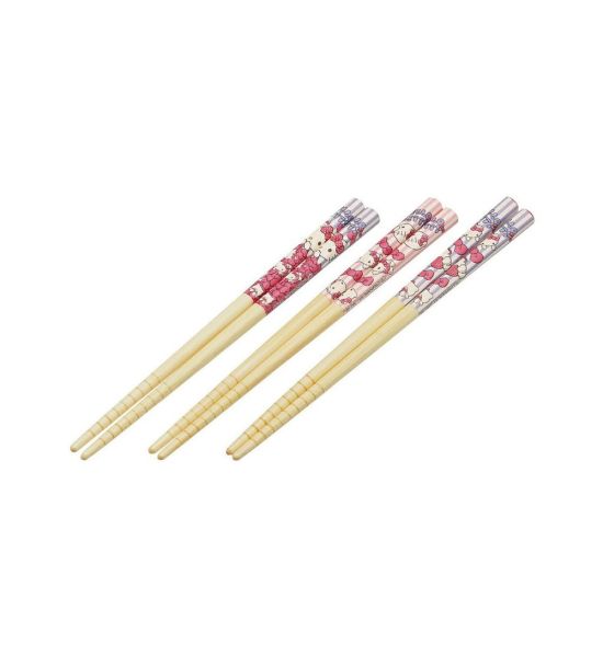 Hello Kitty: Bamboo Chopsticks Set Preorder