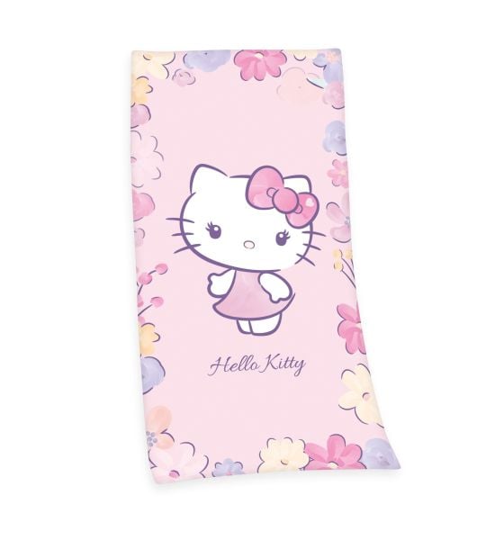 Hello Kitty: Hello Kitty Velour Towel (75 x 150cm) Preorder