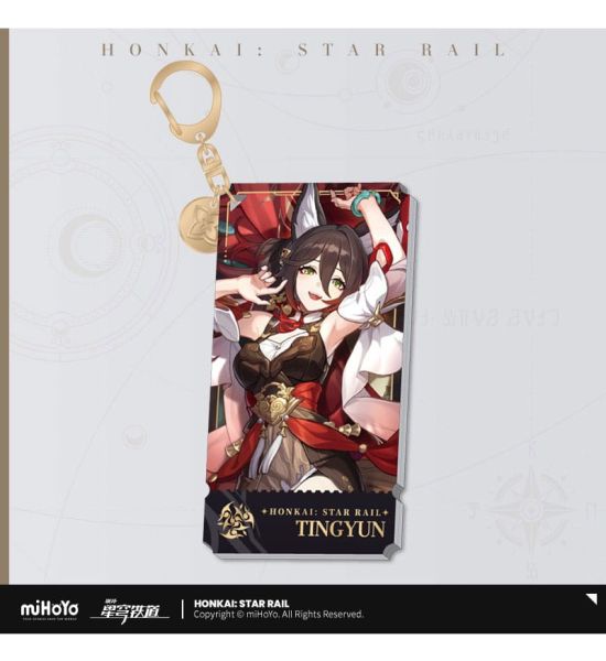 Honkai: Tingyun Star Rail Character Acrylic Keychain (9cm) Preorder