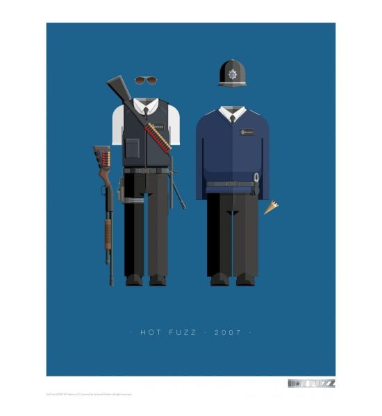 Hot Fuzz: Costumes Limited Edition Art Print