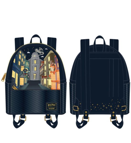 Harry Potter: Diagon Alley Loungefly Mini Backpack