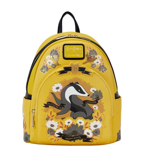 Loungefly: Harry Potter Hufflepuff House Tattoo Mini Backpack Preorder