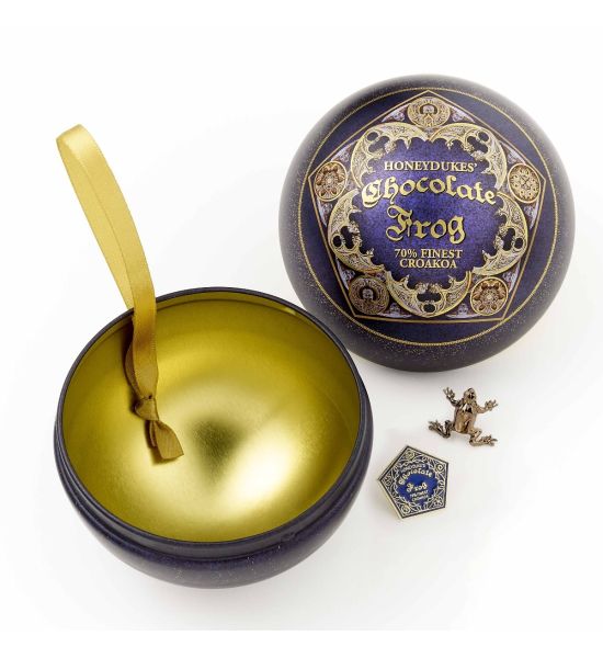 Harry Potter: Chocolate Frog Christmas Gift Bauble with Pin Badge