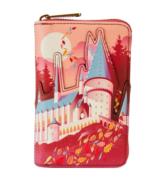 Loungefly Harry Potter: Hogwarts Fall Zip Around Wallet