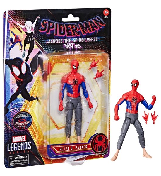 Spider-Man: Across The Spider-Verse Marvel Legends Peter B. Parker Action Figure