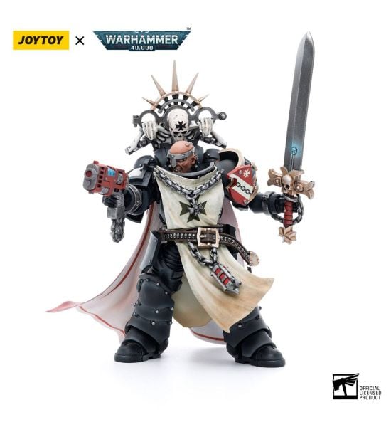 Warhammer 40,000: JoyToy Figure - Black Templars Marshal Baldeckrath (1/18 Scale)