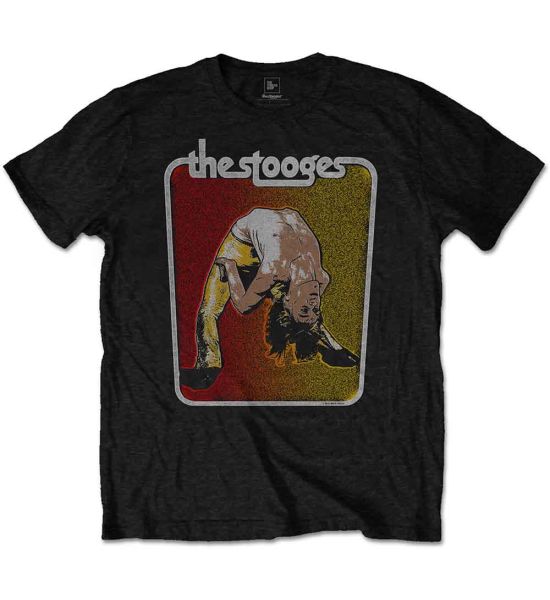 Iggy & The Stooges: Iggy Bent Double - Black T-Shirt