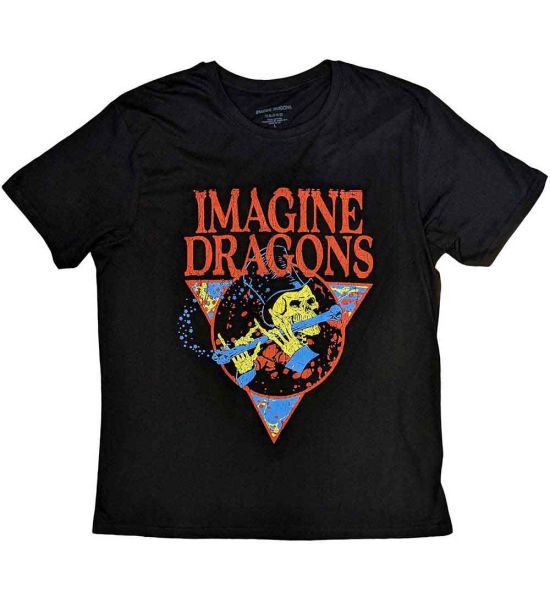 Imagine Dragons: Skeleton Flute - Black T-Shirt