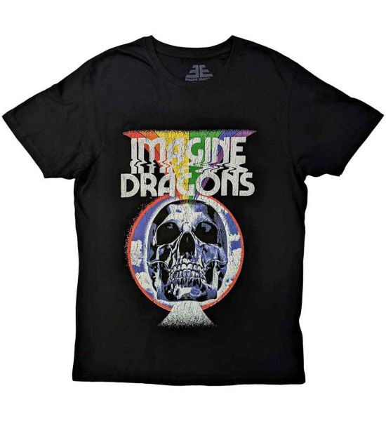 Imagine Dragons: Skull - Black T-Shirt