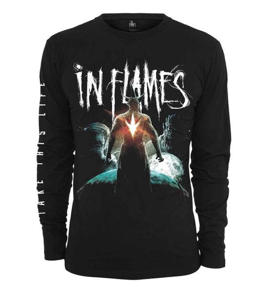 In Flames: Take This Life (Sleeve Print) - Black Long Sleeve T-Shirt