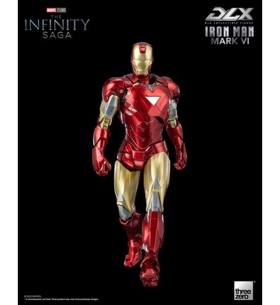 Infinity Saga: Iron Man Mark 6 DLX Action Figure 1/12 (17cm) Preorder