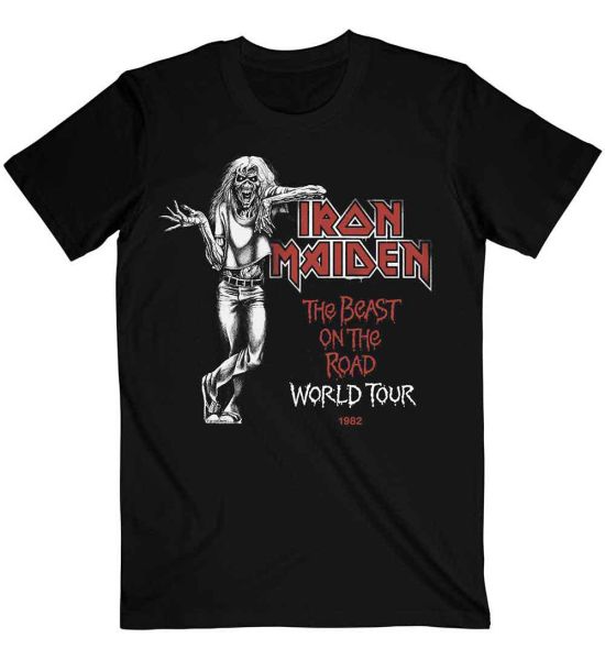 Iron Maiden: Beast Over Hammersmith World Tour '82 - Black T-Shirt