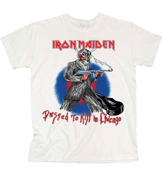 Iron Maiden: Chicago Mutants - White T-Shirt