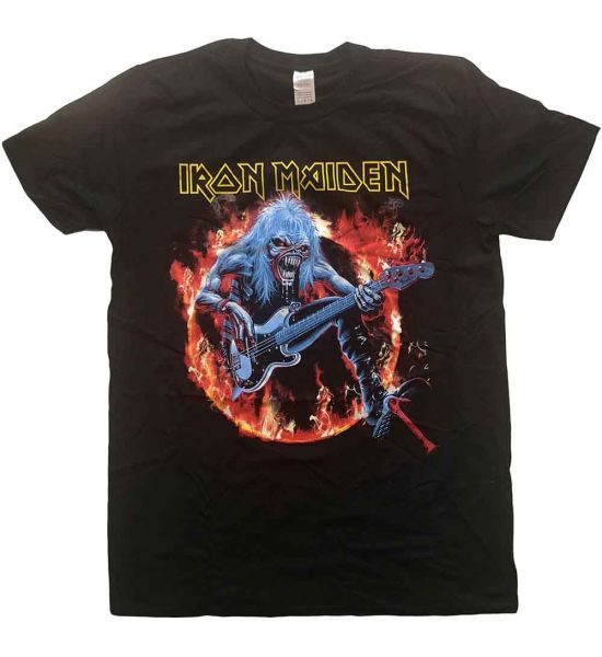 Iron Maiden: Fear Live Flames - Black T-Shirt