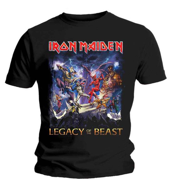 Iron Maiden: Legacy of the Beast - Black T-Shirt