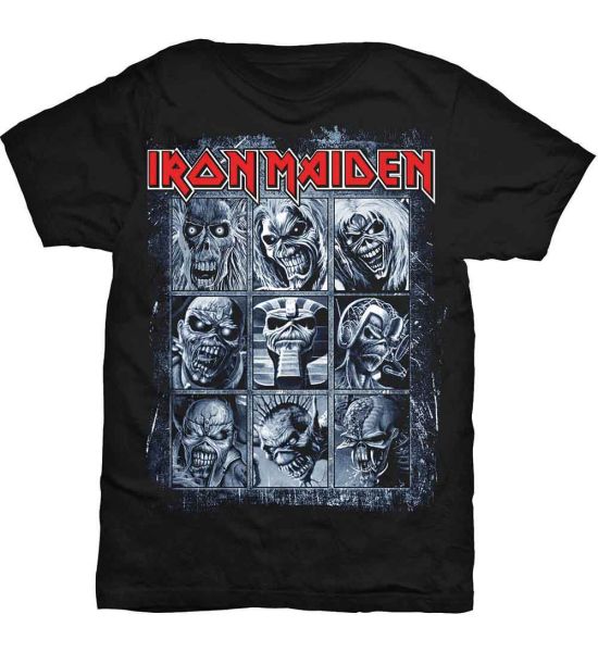 Iron Maiden: Nine Eddies - Black T-Shirt