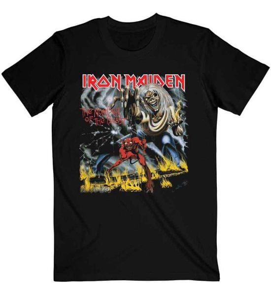 Iron Maiden: Number Of The Beast - Black T-Shirt