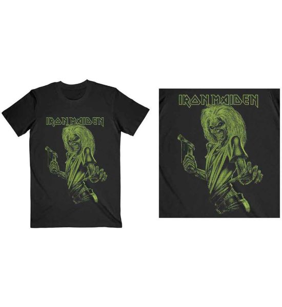 Iron Maiden: One Colour Eddie - Black T-Shirt