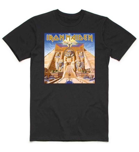 Iron Maiden: Powerslave Album Cover Box - Black T-Shirt