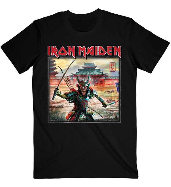 Iron Maiden: Senjutsu Album Palace Keyline Square - Black T-Shirt