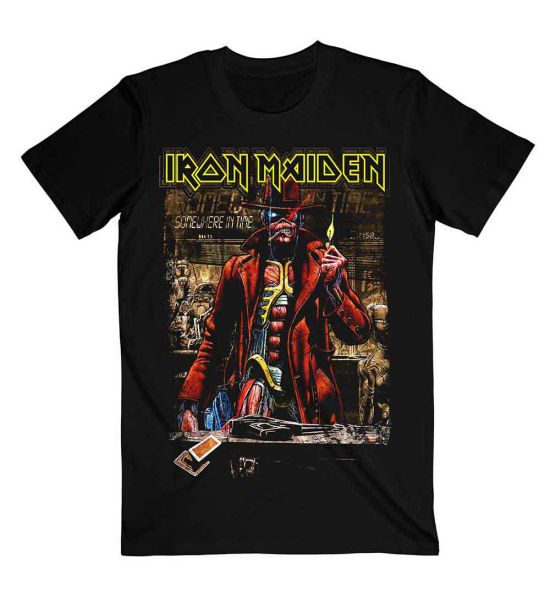 Iron Maiden: Stranger Sepia - Black T-Shirt