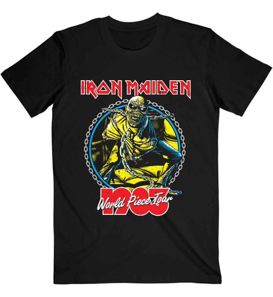 Iron Maiden: World Piece Tour '83 V.2. - Black T-Shirt